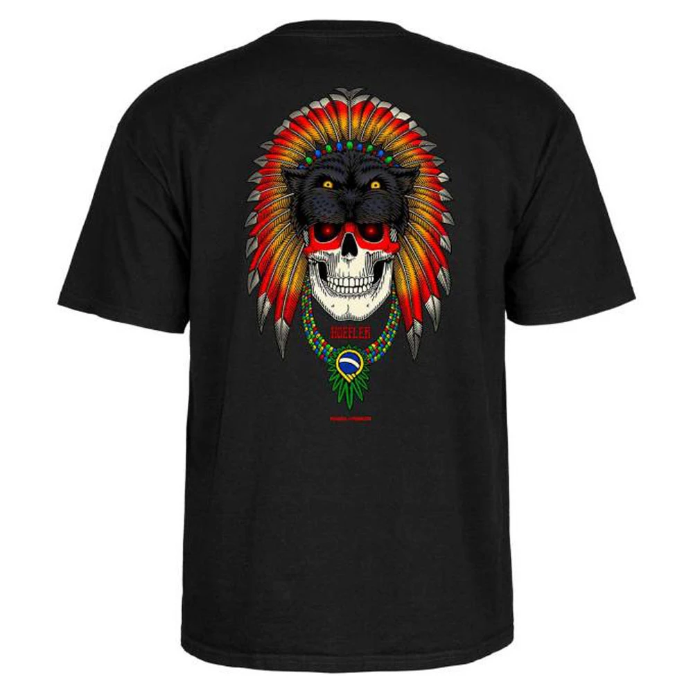 T-shirt Powell Peralta Kelvin Hoefler Skull Black 1 T-shirt Powell Peralta Kelvin Hoefler Skull Black