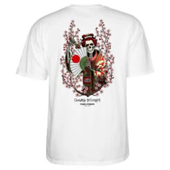 T-shirt Powell Peralta Sakura Yosozumi White