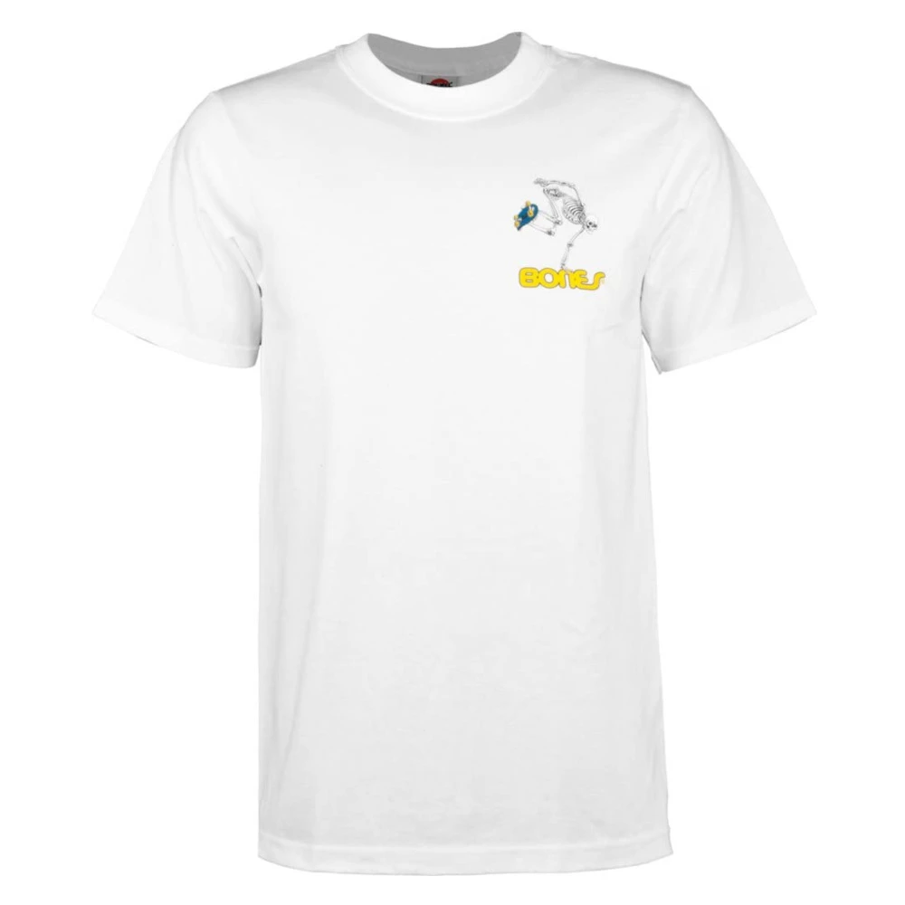 T-shirt Powell Peralta Skateboard Skeleton White 2 T-shirt Powell Peralta Skateboard Skeleton White - immagine 2