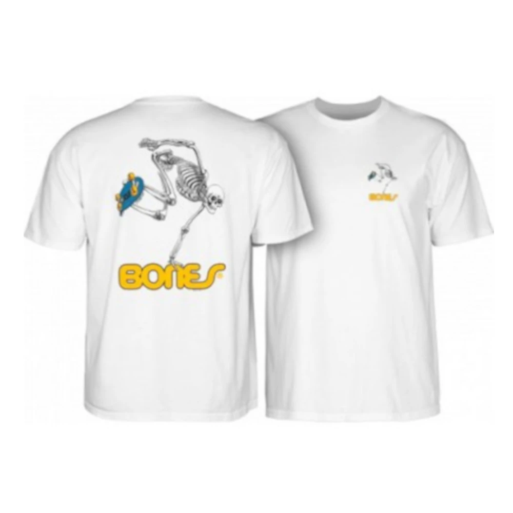 T-shirt Powell Peralta Skateboard Skeleton White 3 T-shirt Powell Peralta Skateboard Skeleton White - immagine 3