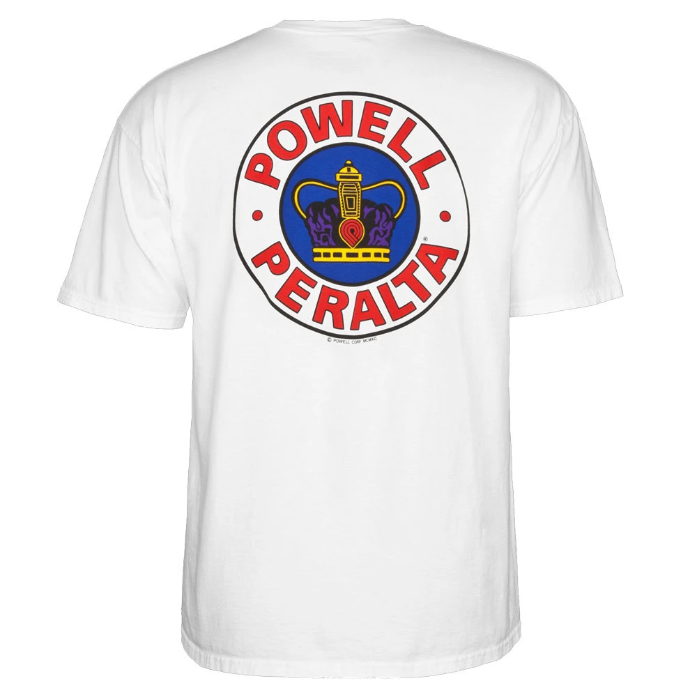 T-shirt Maniche Corte Powell Peralta Supreme White 2 T-shirt Maniche Corte Powell Peralta Supreme White - immagine 2