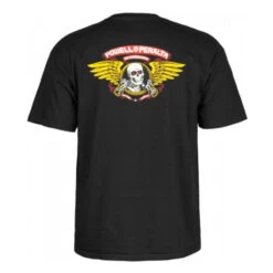 T-Shirt Powell Peralta Winged Ripper Tee Black