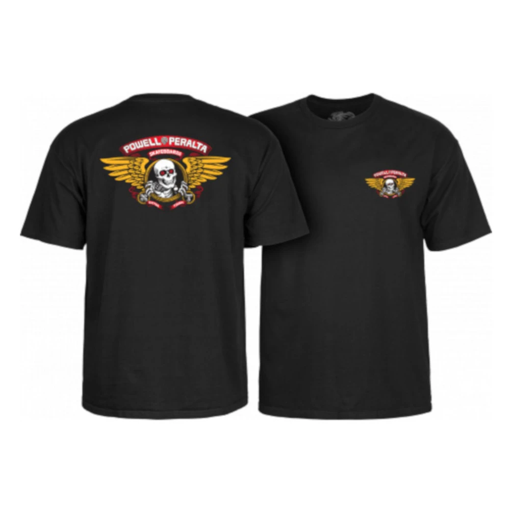 T-Shirt Powell Peralta Winged Ripper Tee Black 3 T-Shirt Powell Peralta Winged Ripper Tee Black - immagine 3