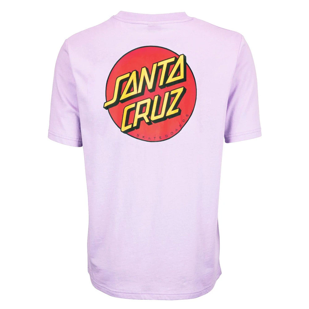 T-shirt Santa Cruz Classic Dot Chest Lilac 1 T-shirt Santa Cruz Classic Dot Chest Lilac