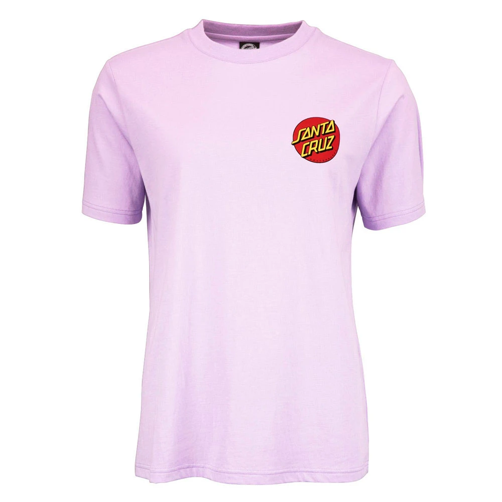 T-shirt Santa Cruz Classic Dot Chest Lilac 2 T-shirt Santa Cruz Classic Dot Chest Lilac - immagine 2