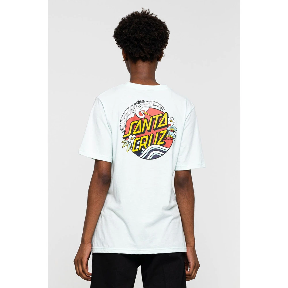 T-shirt Santa Cruz Crane Dot Pure Blue 3 T-shirt Santa Cruz Crane Dot Pure Blue - immagine 3