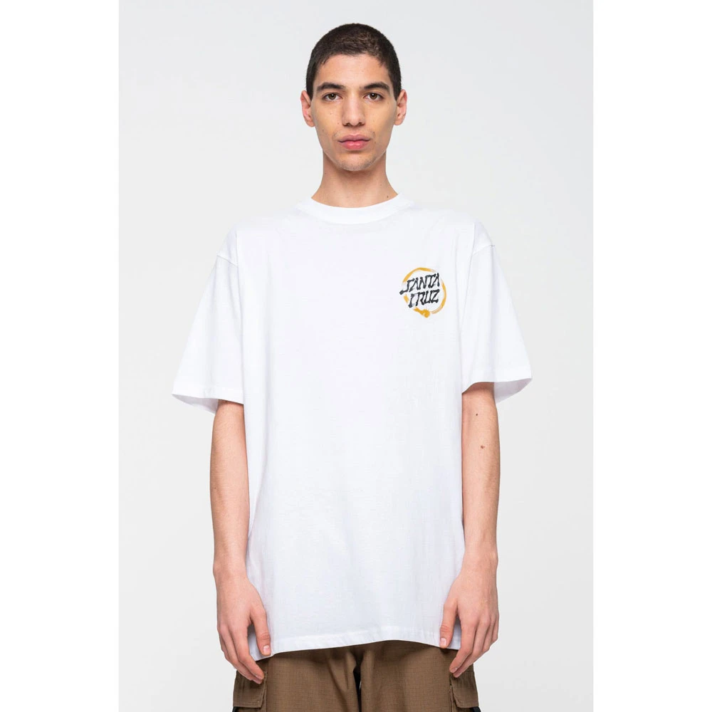 T-shirt Santa Cruz Mako Dot White 4 T-shirt Santa Cruz Mako Dot White - immagine 4
