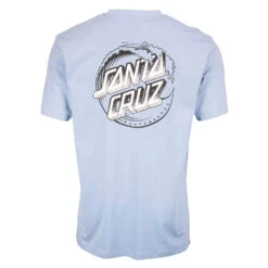 T-shirt Santa Cruz Stipple Wave Dot Iris Blue