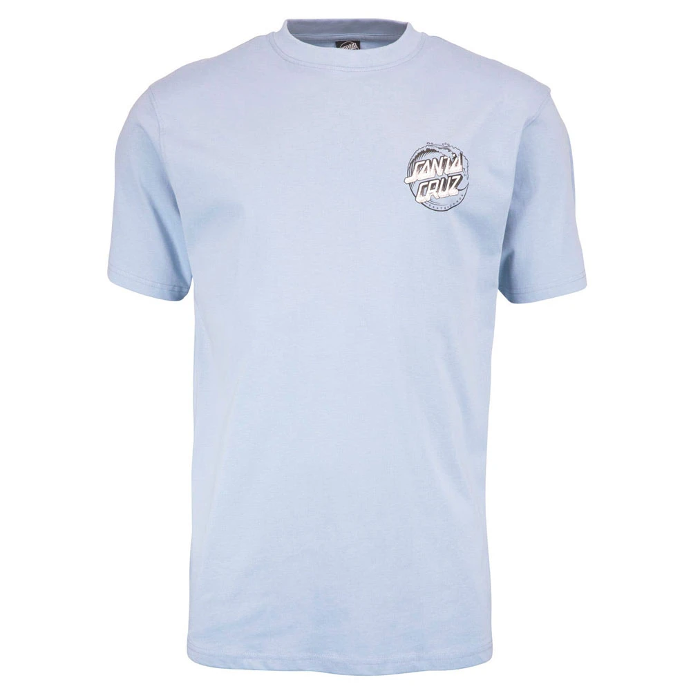 T-shirt Santa Cruz Stipple Wave Dot Iris Blue 2 T-shirt Santa Cruz Stipple Wave Dot Iris Blue - immagine 2