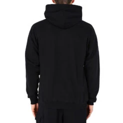 Felpa Thrasher Flame Logo Hoodie Black -Negozio Di Pattini thrasher flame logo hoodie black 3