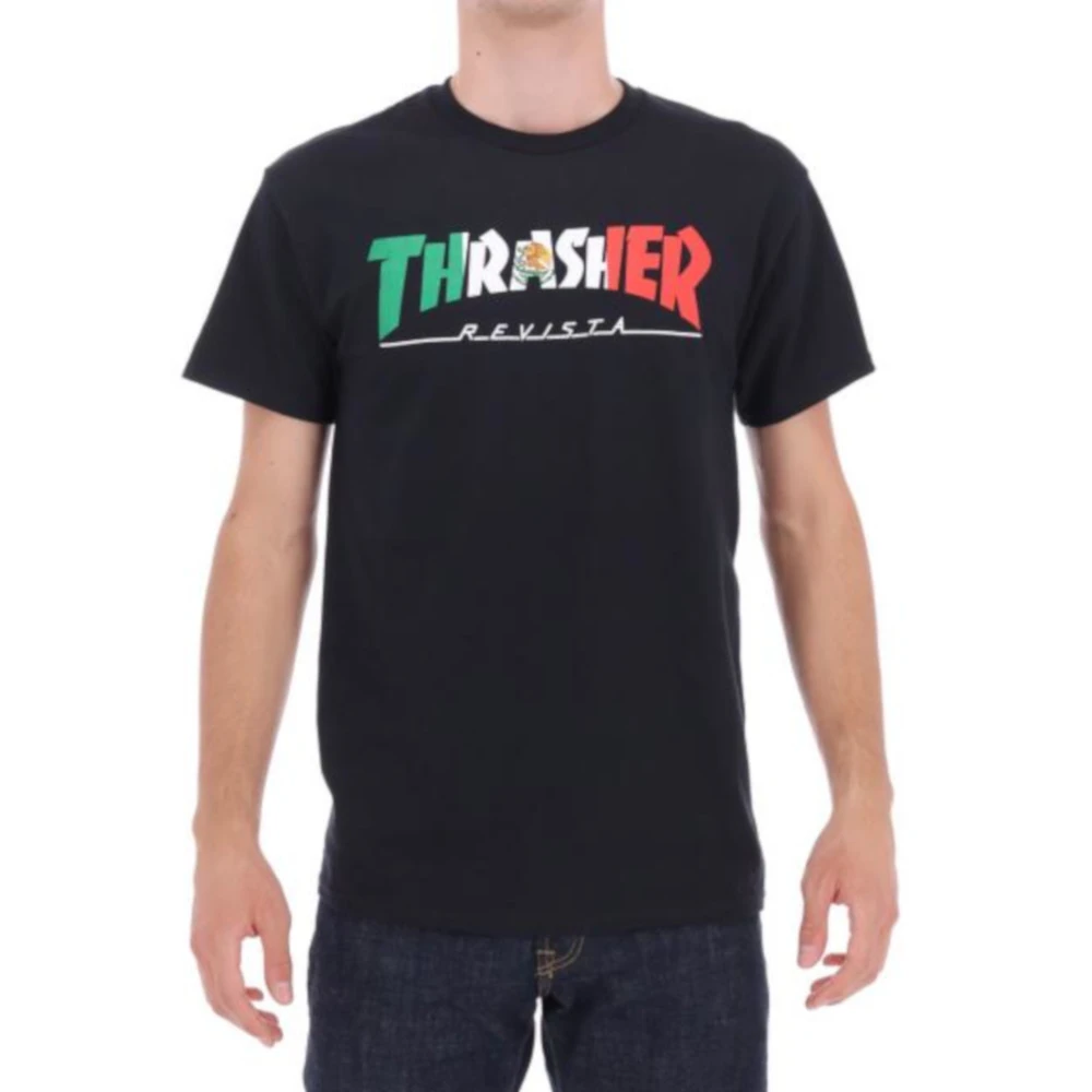 T-shirt Thrasher Mexico Tee Black 3 T-shirt Thrasher Mexico Tee Black - immagine 3