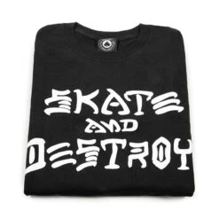 T-shirt Thrasher Skate And Destroy Black 5 T-shirt Thrasher Skate And Destroy Black -Negozio Di Pattini thrasher skate and destroy black 3