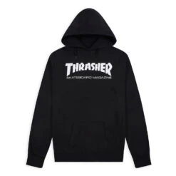 Felpa Thrasher Skatemag Hoodie Black