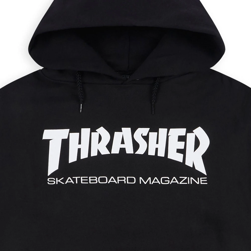 Felpa Thrasher Skatemag Hoodie Black 2 Felpa Thrasher Skatemag Hoodie Black - immagine 2