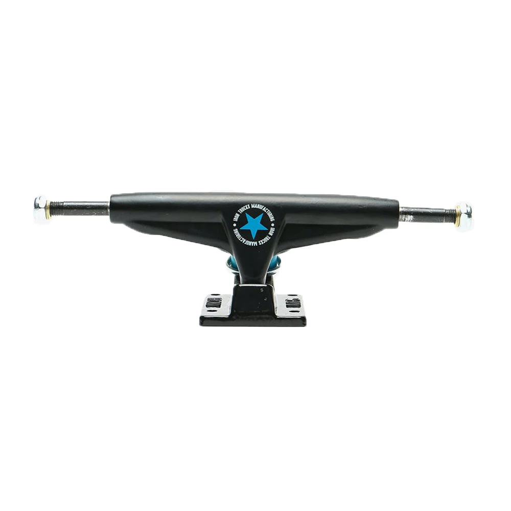 Trucks Da Skateboard Iron High Black 5.8 2 Trucks Da Skateboard Iron High Black 5.8 - immagine 2