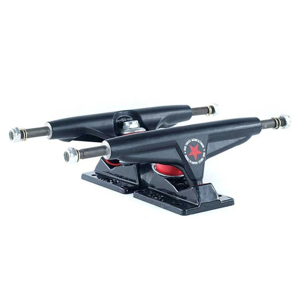 Trucks Da Skateboard Iron High Black 6.0 4 Trucks Da Skateboard Iron High Black 6.0 - immagine 4