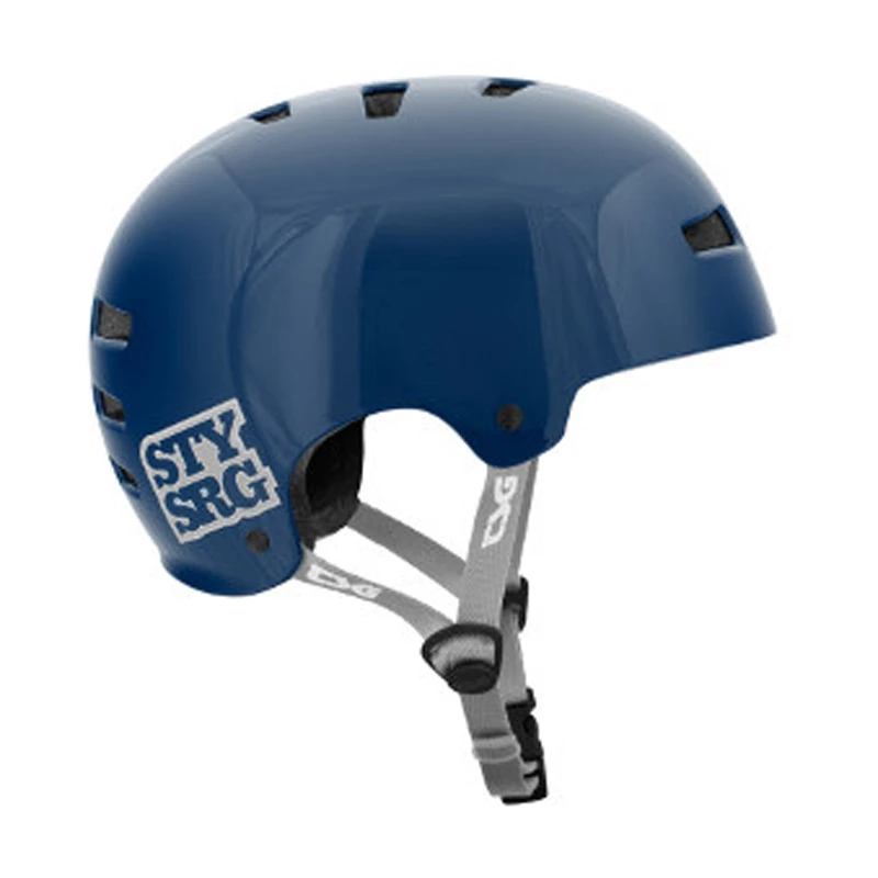 Casco TSG Evolution Pro Design Gloss Blue 2 Casco TSG Evolution Pro Design Gloss Blue - immagine 2