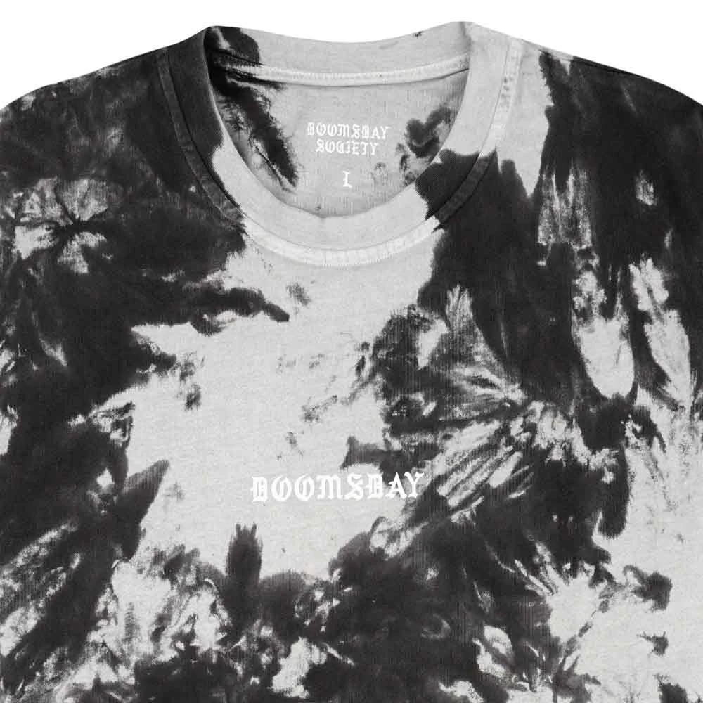 T-shirt Doomsday No More Space Tie Dye Black 5 T-shirt Doomsday No More Space Tie Dye Black - immagine 5