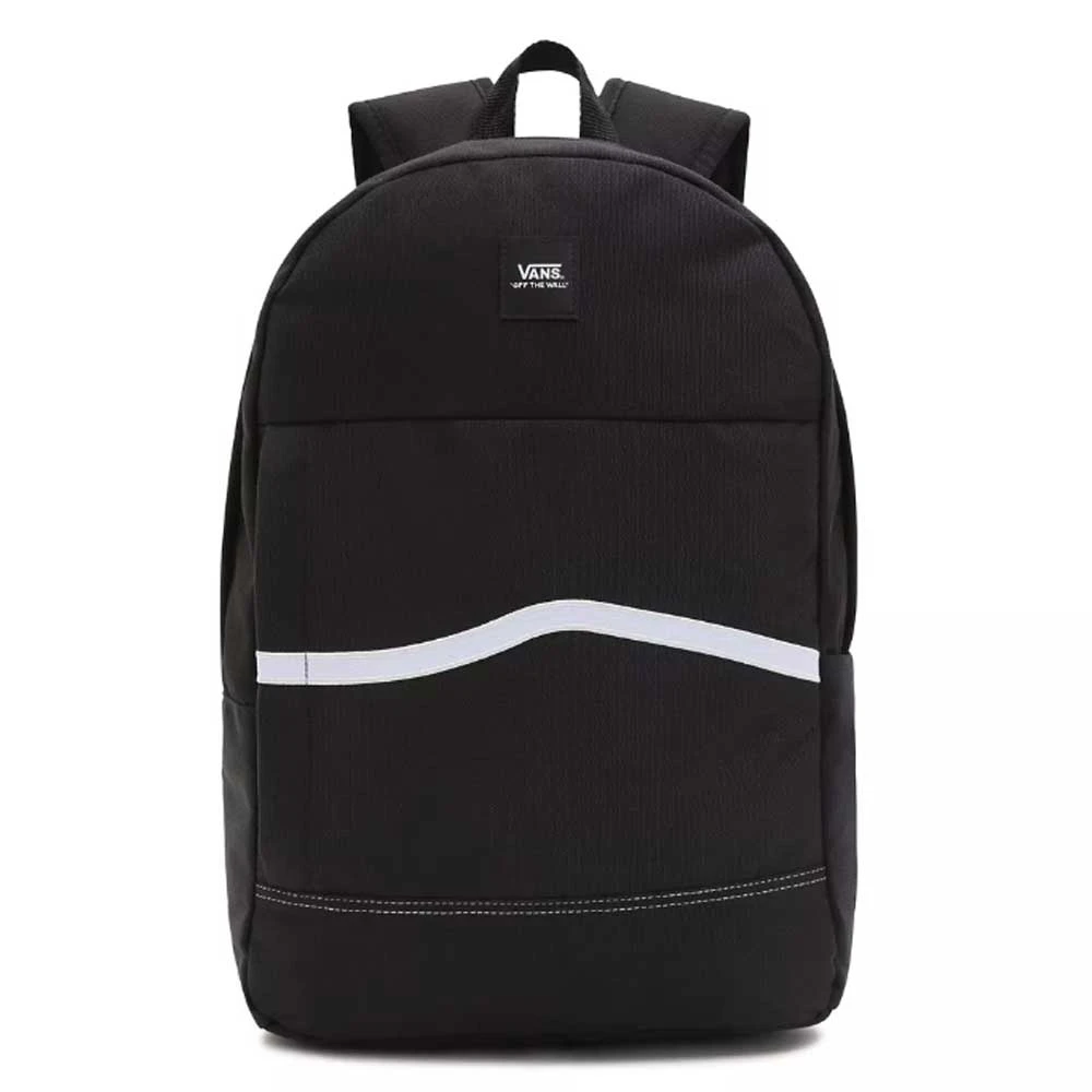 Zaino Vans Construct Skool Backpack Black White 1 Zaino Vans Construct Skool Backpack Black White