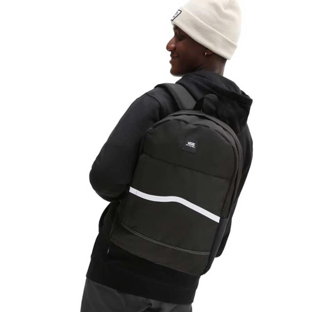 Zaino Vans Construct Skool Backpack Black White 5 Zaino Vans Construct Skool Backpack Black White - immagine 5