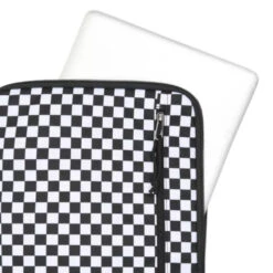 Custodia PC Vans Padded Laptop Sleeve Black White Check 5 Custodia PC Vans Padded Laptop Sleeve Black White Check -Negozio Di Pattini vans padded laptop slee black white check 3