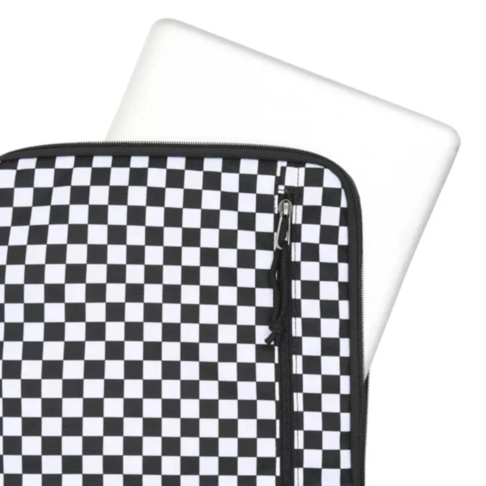 Custodia PC Vans Padded Laptop Sleeve Black White Check 3 Custodia PC Vans Padded Laptop Sleeve Black White Check - immagine 3