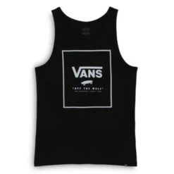 Canotta Vans Print Box Tank Black Ballad Blue