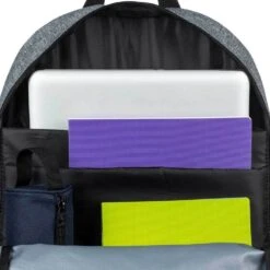 Zaino Quiksilver Night Track Light Grey Hether -Negozio Di Pattini zaino quiksilver night track light grey hether 4